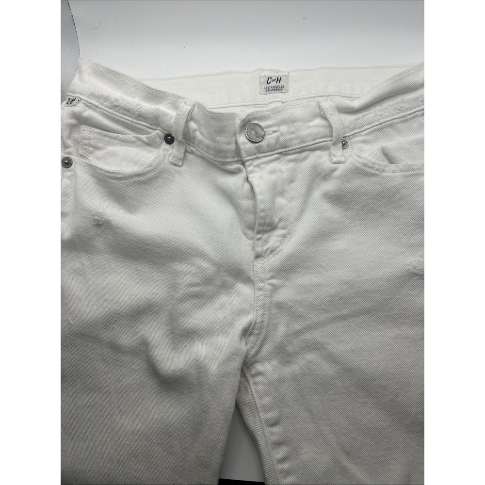 Citizens of Humanity White Avedon Skinny Jeans Size 28 Made In USA
